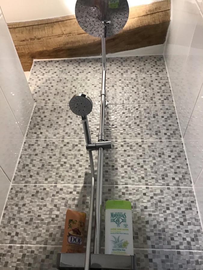 La Mazille , cossy vakantiestudio met zwembad in zuid-Bourgogne Anglure-sous-Dun Esterno foto